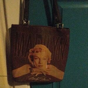 Marilyn Monroe Brownish Marron,Both sides same Picture Vintage-Inspired Tote
